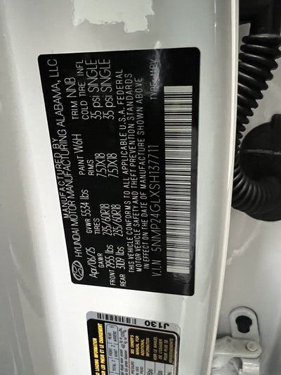 2025 Hyundai Santa Fe SEL