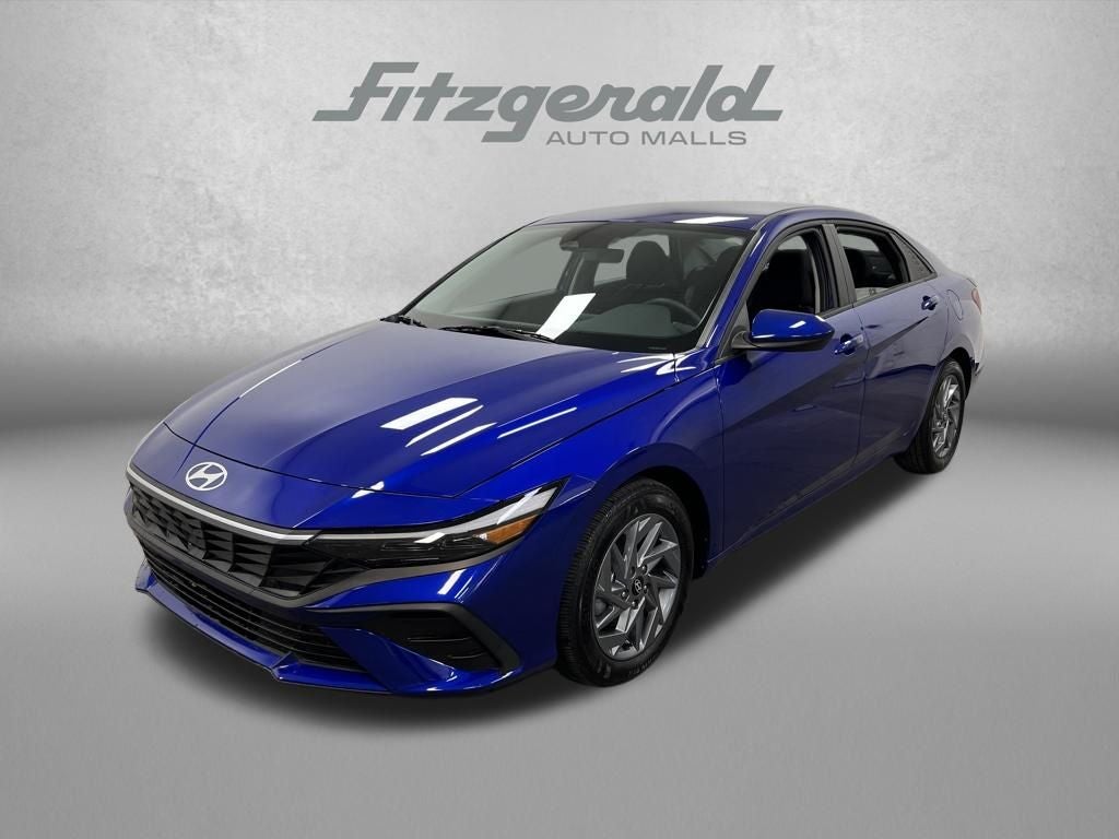2025 Hyundai Elantra Hybrid Blue