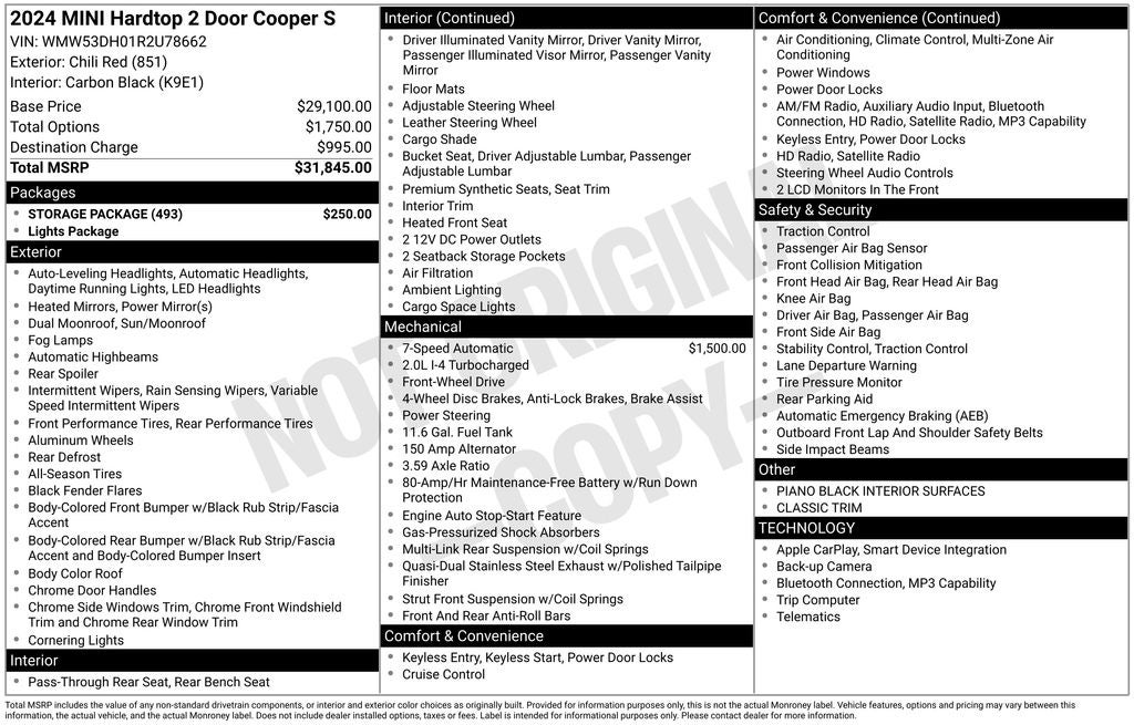 2024 MINI Hardtop 2 Door Cooper S