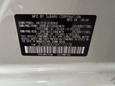 2024 Subaru Crosstrek Premium