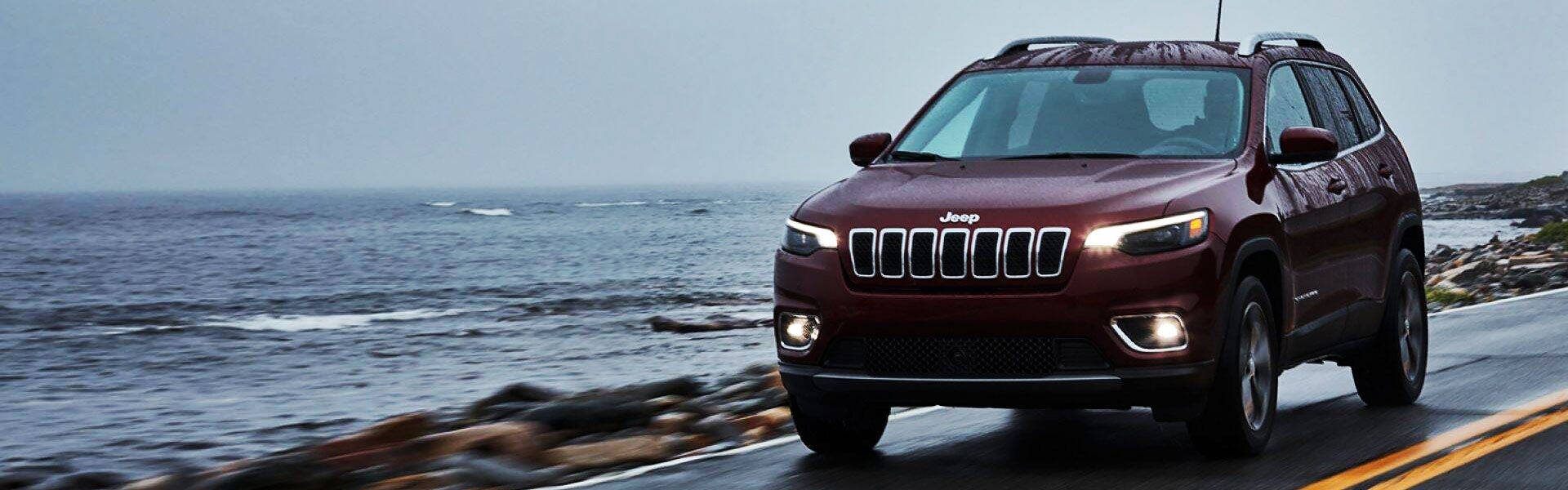 Jeep Cherokee model front view