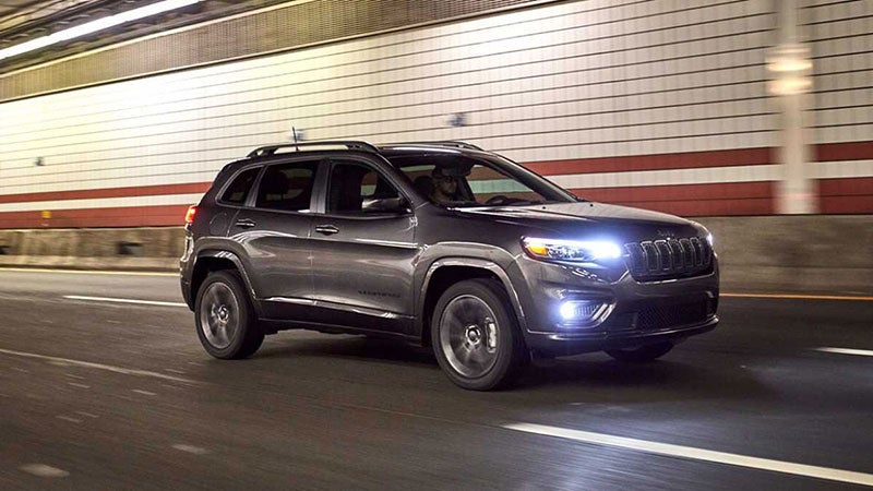 Jeep Cherokee model side view