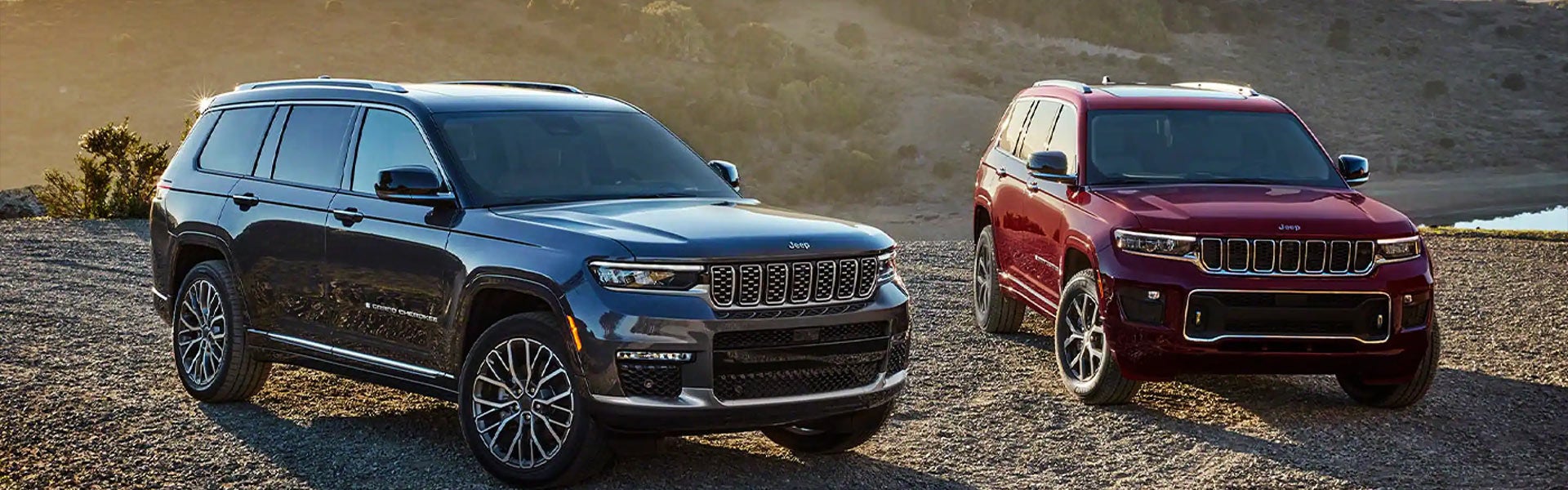 Jeep Grand Cherokee L model side view