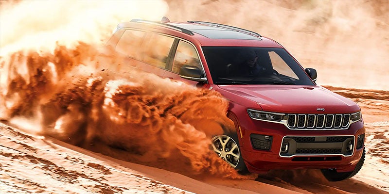 Jeep Grand Cherokee L model front view