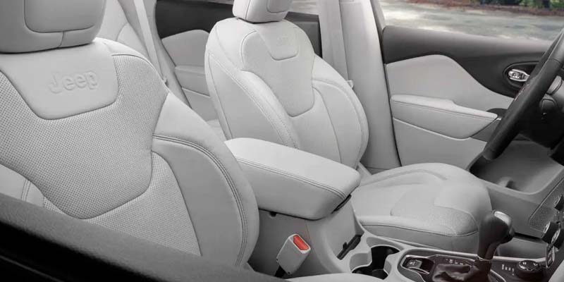 Jeep Cherokee model interior view
