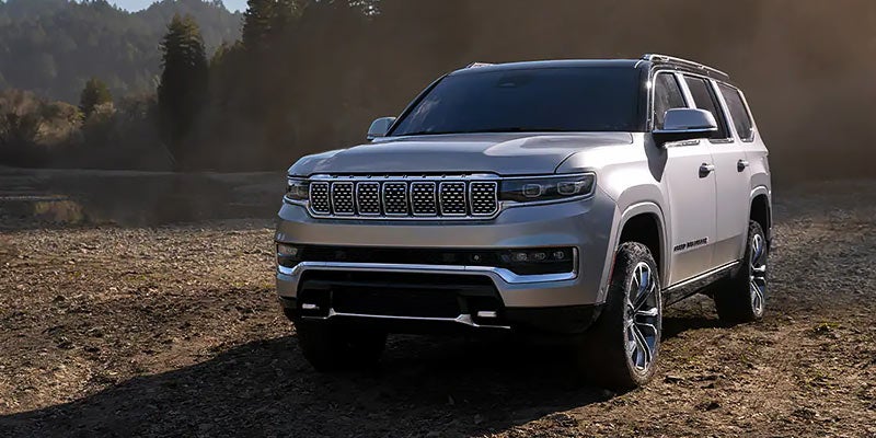 Jeep Grand Wagoneer model front view