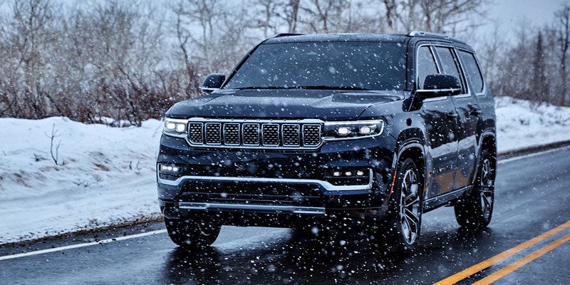 Jeep Wagoneer model front view
