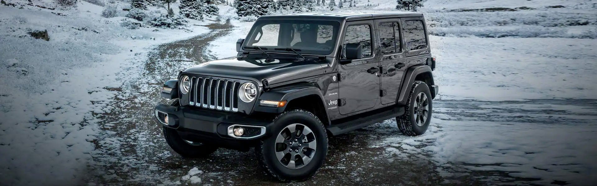 Jeep Wrangler model front view